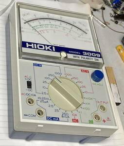 HOKI 3009 テスター　電圧誤差あり要修理品　回路図あり