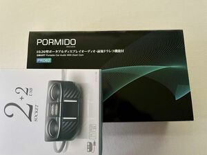 PORMIDO PRD62 ディスプレイオーディオ付前後ドラレコ機能　おまけ付