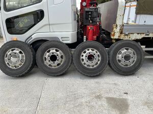 * 4t for truck aluminium wheel attaching studless 225/90R17.5 127/125L 6ps.@ Unic car self car loading car Aomori city from *