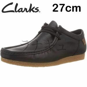 ☆新品☆ Clarks クラークス　モカシン シェイカーIIラン　27cm ワラビー　チャッカブーツ　デザートブーツ　黒色