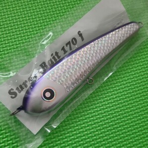 【送料無料】ローカルスタンダード サージベイト 170f パープル ／ Local Standard Surge Baitの画像1