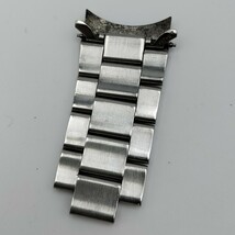 【中古品】腕時計 部品 SEIKO クロノグラフ 7T62-0CV0 弓カン エンドピース ベルト バンド ストラップ_画像2