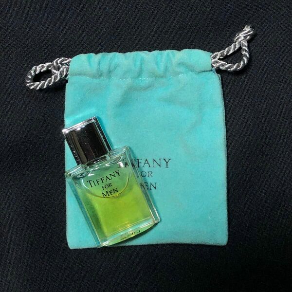 希少？珍品？専用巾着付き　Tiffany for men ティファニーフォーメン　コロン　10ml(?不明)