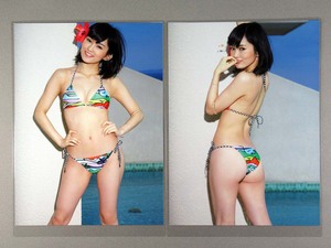 (yss03) 山本彩 写真集 切り抜き ラミネート加工（12ページ）