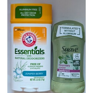 ARM&HAMMER　Essentialsアーム&ハンマー　ジュニパーベリー　Suaveスアーヴ　ローズマリーミント　デオドラント