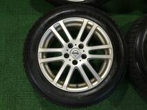 SUV等に!! 日産純正AW 17x7J PCD114.3 BS ICEPARTNER 215/60R17 冬タイヤ 売切!!_画像2