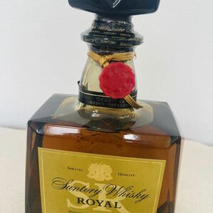 O 古酒ウィスキー 5本まとめ ROYAL SALUTE21年青陶器、CHIVAS REGAL12年、SUNTORY WHISKY ROYAL SRの画像8