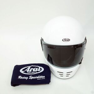 119 Arai/アライ RAPIDE NEO/ラパイドネオ 白 57-58cm フルフェイスヘルメット ※中古美品