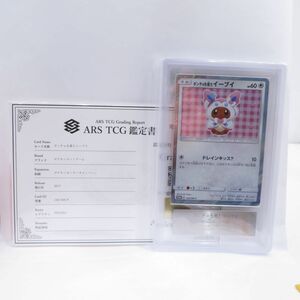 088s【ARS10】ポケモンカード ポンチョを着たイーブイ 144/SM-P プロモ 鑑定品