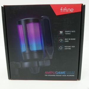 099 Fifine マイクロホン コンデンサーマイク ※中古