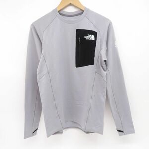 132 THE NORTH FACE ノースフェイス エクスペディションドライドットクルー 長袖 カットソー NT12123 Sサイズ ※中古