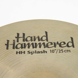 095 SABIAN セイビアン Hand Hammered HH Splash スプラッシュ シンバル 10" 本体のみ ※中古の画像4