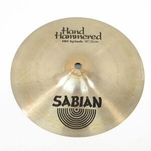 095 SABIAN セイビアン Hand Hammered HH Splash スプラッシュ シンバル 10" 本体のみ ※中古