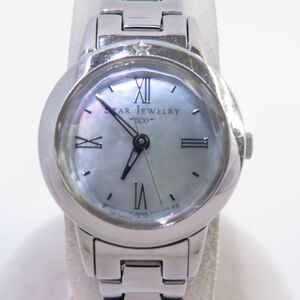 158 STAR JEWELRY スタージュエリー B035-S112087 ECO ソーラー腕時計 ※中古