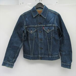 133 LEVI’S リーバイス 71557 Big E 3rdモデル 復刻 デニムジャケット サイズ：34 日本製 ※中古