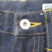 140 DOUBLE STANDARD CLOTHING ダブルスタンダードクロージング 13oz リジットデニム 0206-120-184 サイズ：36 ※中古_画像9