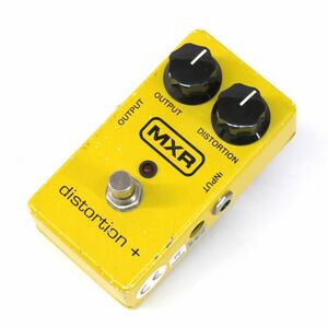 094s☆MXR エムエックスアール M104 distortion+ ギター用 エフェクター ディストーション ※中古