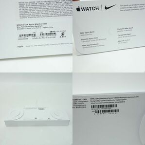 115【未使用】Apple Watch Series 9 GPSモデル 41mm MR9L3J/A ミッドナイトアルミニウム Nikeスポーツバンド S/Mの画像8