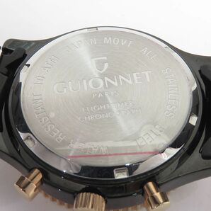 158s GUIONNET ギオネ フライトタイマー クロノグラフ クォーツ 腕時計 ※中古の画像5