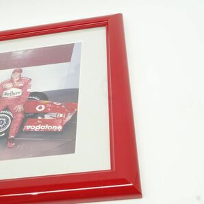 107 F1 レーシングドライバー Michael Schumacher ミハエル・シューマッハ 額付き写真 ※中古の画像2