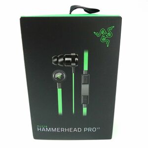 099 RAZER レイザー HAMMERHEAD PRO V2 ゲーミングイヤホン RZ04-01730100-R3A1 ※中古