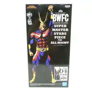 064s バンプレスト 僕のヒーローアカデミア BWFC 10th SMSP オールマイト 二次元彩色 04 D賞 海外版 フィギュア ※中古