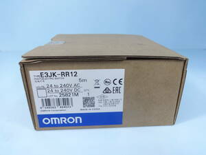 OMRON 光電センサ ACDC電源フリータイプ E3JK-RR12 5M（中古未使用品）管理番号：RH-1166
