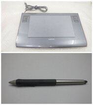 Wacom Graphics Tablet　ワイド型ペンタブレット　Intuos3 PTZ-631W 専用タッチペン付き　中古現状品_画像1