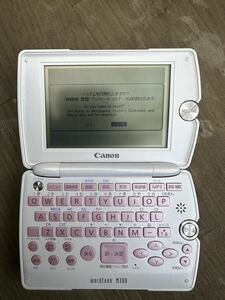 CANON wordtank (ワードタンク) M300 (36コンテンツ 高校学習モデル MP3 ディクテーション USB辞書)