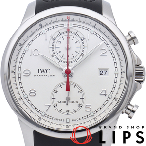 インターナショナルウォッチカンパニー IWC ポルトギーゼ ヨットクラブ クロノグラフ IW390502 箱 保証書 SS/ラバー