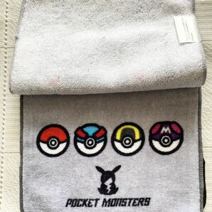 定価￥748★新品 ポケットモンスター ミニタオル3枚組 ポケモン モンスターボール ハンカチ プチタオル ピカチュウ 幼稚園 保育園 即決の画像3