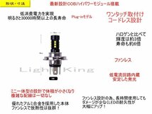 H4 Hi Lo グリーン 緑色 ポン付 バイク用 8V-80V 15LEDチップ搭載 ヘッドライト エリミネータ250/スーパーシェルパ/バリオス/EX4/GPZ400_画像2