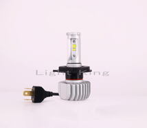 LED ヘッドライト バイク専用 最新式 ファンレス H4 3600LM 5色変更可能 ZX400/ZXR400/ZZR400/エリミネータ400/ゼファー400_画像4