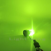超爆光 20000LM LED ファン付 フォグランプ 80W x 2灯セット H8/H11/H16 ライムグリーン 緑 USA CREE製 ビアンテ フレア_画像9