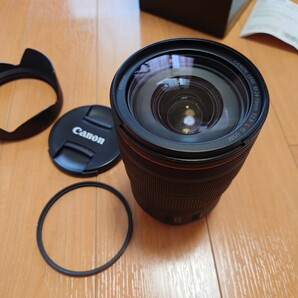 美品 Canon RF 24-70mm F2.8 L IS USM Kenko ZX2 82mm プロテクター付き キヤノン の画像9