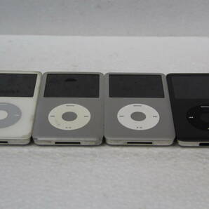 Apple iPod classic 第5世代/7世代本体ジャンクまとめて4個セット 30GB/80GB/160GBの画像2