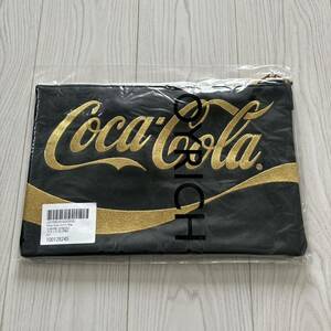 未開封●JOYRICH×Coca-Cola クラッチ バック/コカ・コーラ/黒/ブラック/ジョイリッチ/コラボ レーション/バッグ/かばん/鞄/カバン★949-4