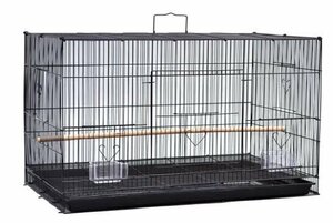  square bird cage bird small shop bird basket bird gauge cage bird cage se regulation parakeet black #