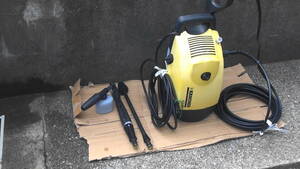 今回最後の出品です。KARCHER/ケルヒャー 高圧洗浄機 K5.2家庭用高圧洗浄機 60hz