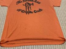 80's アニマルプリント Tシャツ オレンジ色 Mサイズ アメリカ製 ビンテージ VINTAGE ヴィンテージ アメカジ 古着 USED USA_画像8