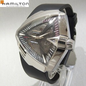 良品★HAMILTON VenturaXXL H246551 裏スケ 自動巻き 腕時計 メンズ ベンチュラXXL ハミルトン★の画像1