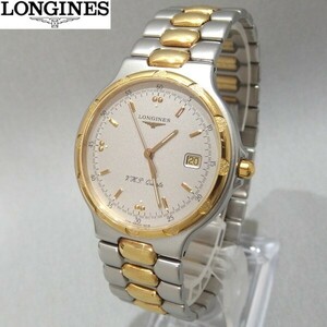 *LONGINES Conquest V.H.P Quartz 4018 combination Date men's quartz wristwatch Conquest Longines *