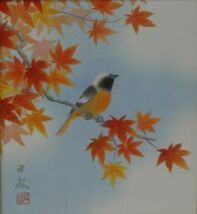 〈385〉林亜綜　作　「紅葉」（原画）　　　　　〈385〉（H1-R4-6-21-4.4）_画像2