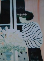 ・作者名：　　・アンドレ・ブラジリエ　　・画題：　・サンゴ色のハーモニー　　・技法：　・油彩画　（複製）_画像2