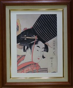 ・ Автор: ・ Kitagawa utamaro ・ Тема: ukiyo-e ・ Technical: Dplication Print No-R6-35.8