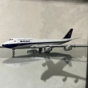 1/400 Gemini ブリティッシュエアウェイズ B747-400 BOAC塗装の画像1