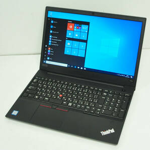 ★ 良品 上位モデル ThinkPad E590 ★ 第8世代 Corei7 8565U/ メモリ32GB/ SSD:256GB/ カメラ/ Wlan/ テンキー/ Office2019/ Win11の画像1