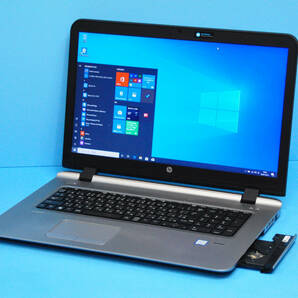 ♪ 良品 上位モデル ProBook 470G3 ♪ RadeonR7 M340搭載 大画面17.3 Corei5 6200U/ メモリ8GB/SSD:200GB/マルチ/ カメラ/Office2019/Win10の画像1