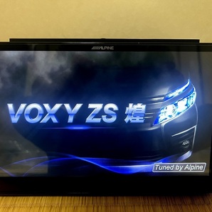 ヴォクシー DBA-ZRR80W 専用カーナビ アルパイン EX10 EX-VO 10インチ ジャンク品の画像4