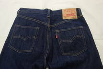 【送料無料】極美品 LVC LEVI'S VINTAGE CLOTHING リーバイス 66501−0135 BIGE 501XX 赤耳 デニム チェーンステッチ 日本製 復刻 完売_画像4